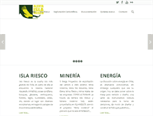 Tablet Screenshot of alertaislariesco.cl